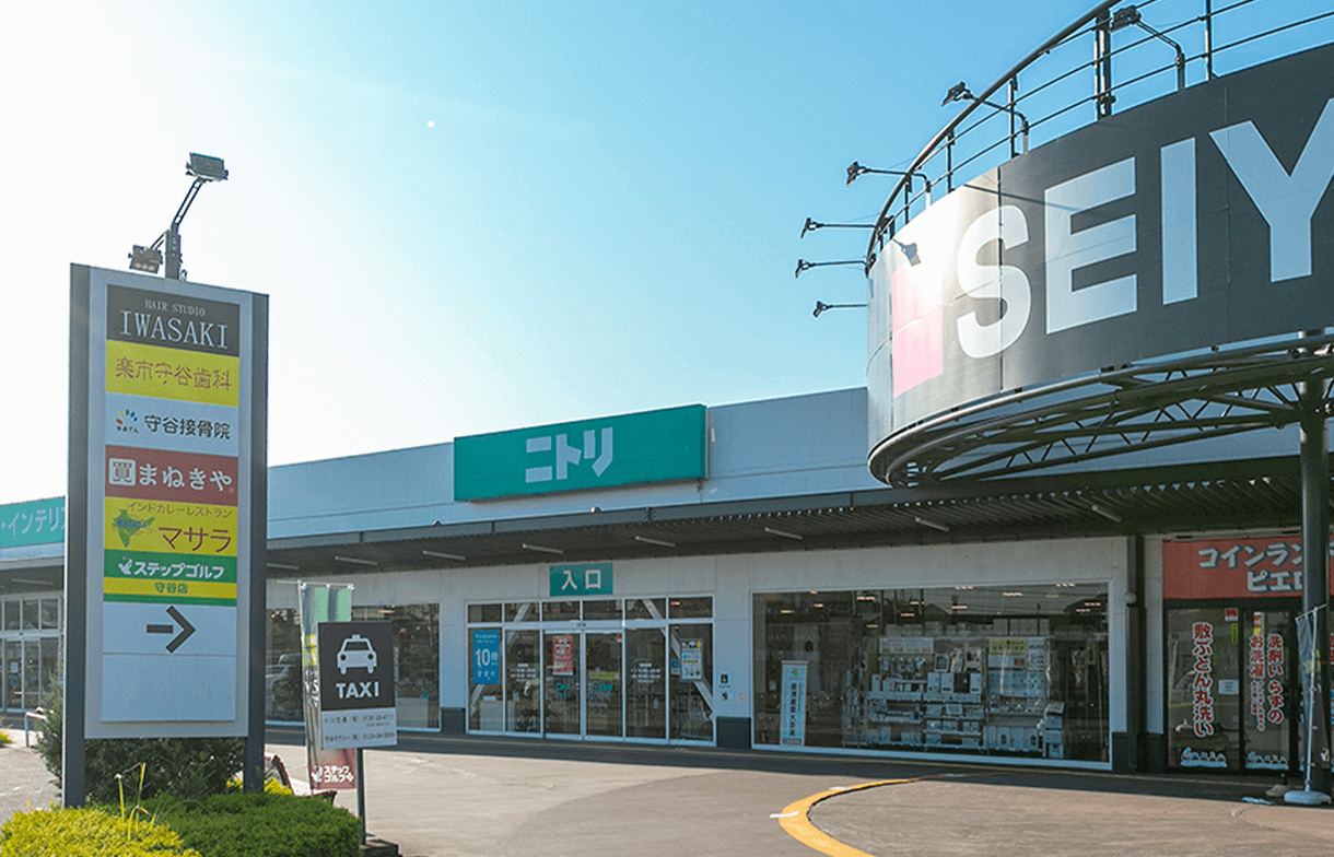 西友楽市守谷SC（徒歩3分／約240m）